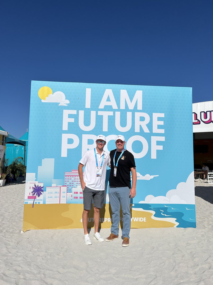 Miami Beach is where business happens. ☀️😎

<a href="/FutureProof_HQ/">Future Proof</a> was fantastic!