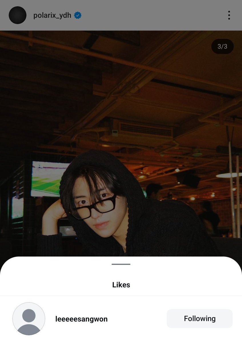 19cat8's tweet photo. hhh is donghwa and sangwon really friendssss? this is sangwon's second time liking donghwa's post 🥹🥹🥹 https://t.co/kP08S51cRW