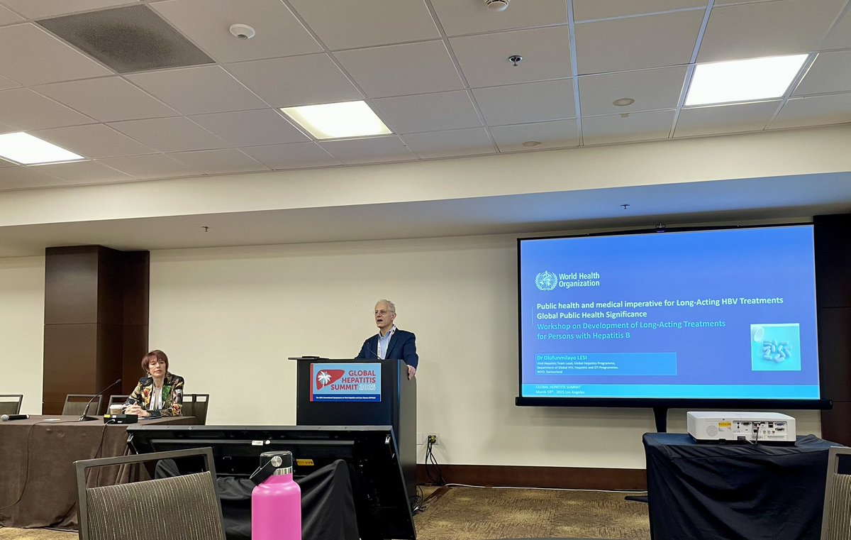 Harrys Torres (@harrystorres01) on Twitter photo Excellent workshop on long-acting treatments against #HepB sponsored by <a href="/NIAIDNews/">NIAID News</a> at the #GHS2025
#HepatitisElimination #IDTwitter #GITwitter @esgvh2023 <a href="/IDSAInfo/">IDSA</a> <a href="/ESCMID/">ESCMID</a> <a href="/cdchep/">CDC Hepatitis</a> <a href="/HHS_ViralHep/">HHS_ViralHep</a> <a href="/EASLnews/">EASLnews</a> <a href="/AASLDtweets/">AASLD</a> Excellent workshop on long-acting treatments against #HepB sponsored by <a href="/NIAIDNews/">NIAID News</a> at the #GHS2025
#HepatitisElimination #IDTwitter #GITwitter @esgvh2023 <a href="/IDSAInfo/">IDSA</a> <a href="/ESCMID/">ESCMID</a> <a href="/cdchep/">CDC Hepatitis</a> <a href="/HHS_ViralHep/">HHS_ViralHep</a> <a href="/EASLnews/">EASLnews</a> <a href="/AASLDtweets/">AASLD</a>