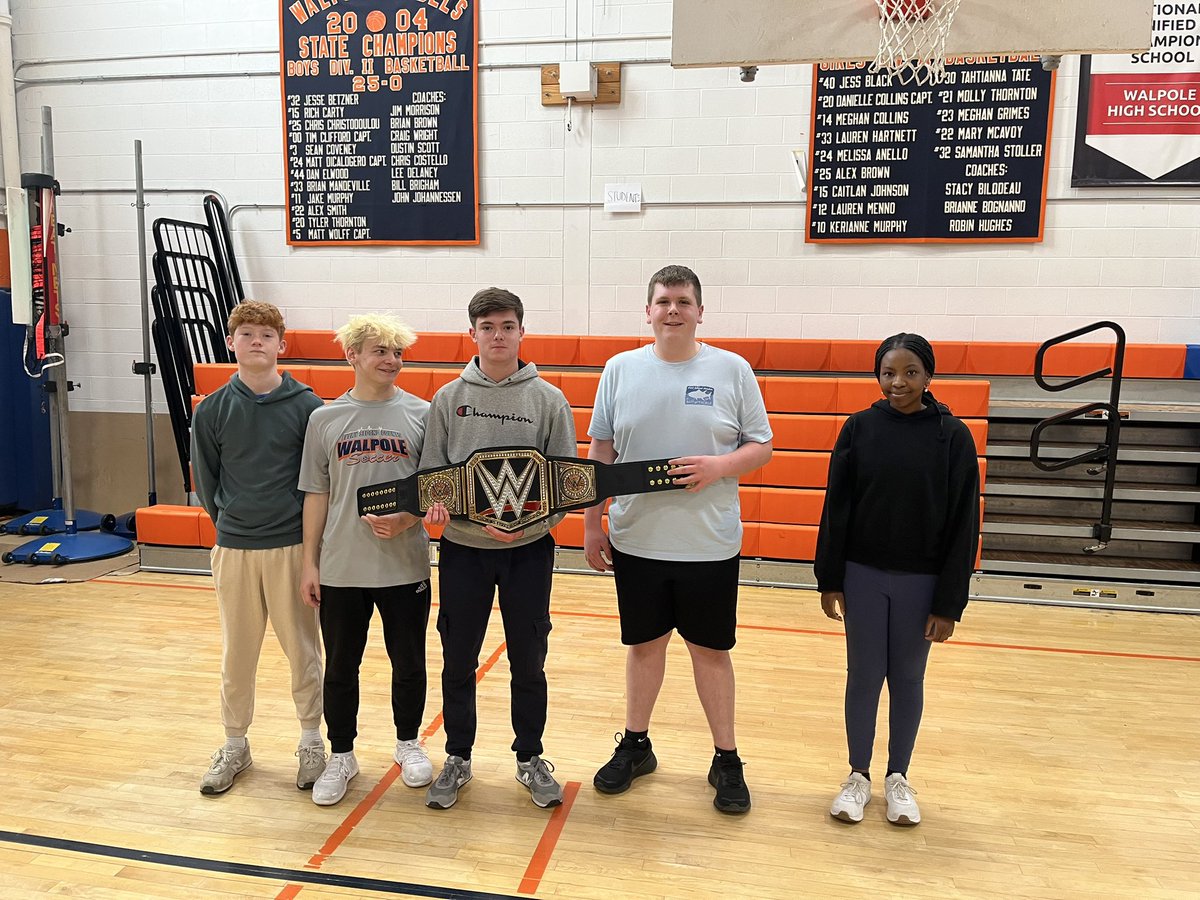 Period 5 basketball champs! <a href="/PublicWalpole/">WalpolePublicSchools</a> <a href="/WalpoleHS/">Walpole High School</a>