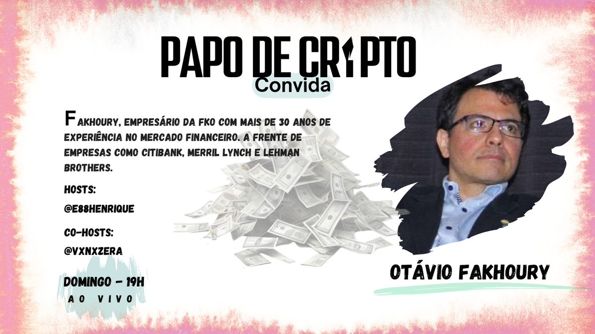 e88henrique's tweet photo. Faalem maximalistas! 🗣️🗣️

O Papo de Crypto está de volta e vai entrevistar @opropriofaka - gigante do mercado financeiro e referência internacional! 
Vamos falar sobre O Reset Financeiro e as Cryptos! 

Domingo às 19H, já adicione nos seus lembretes: 🔗https://t.co/r5I6vU8tWd