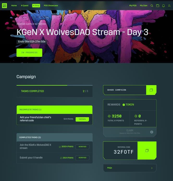 Kelechigraphixs's tweet image. Ending in 23m
Chief code: 32F0TF

Do it now
#kgen #chiefcode #KGen