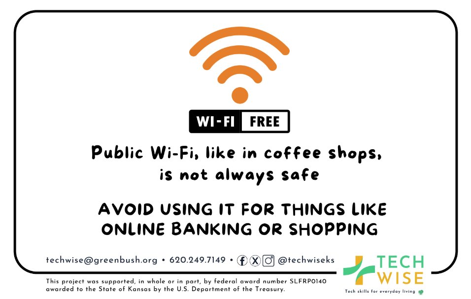 TechWiseKS's tweet image. 🚨 Think before you connect! 🚨

Public Wi-Fi may be free, but it’s not always safe! ☕📶

⚠️ Avoid using it for:
🔹 Online banking
🔹 Shopping
🔹 Entering sensitive info

Stay secure—use your mobile data when needed! 🔐📱