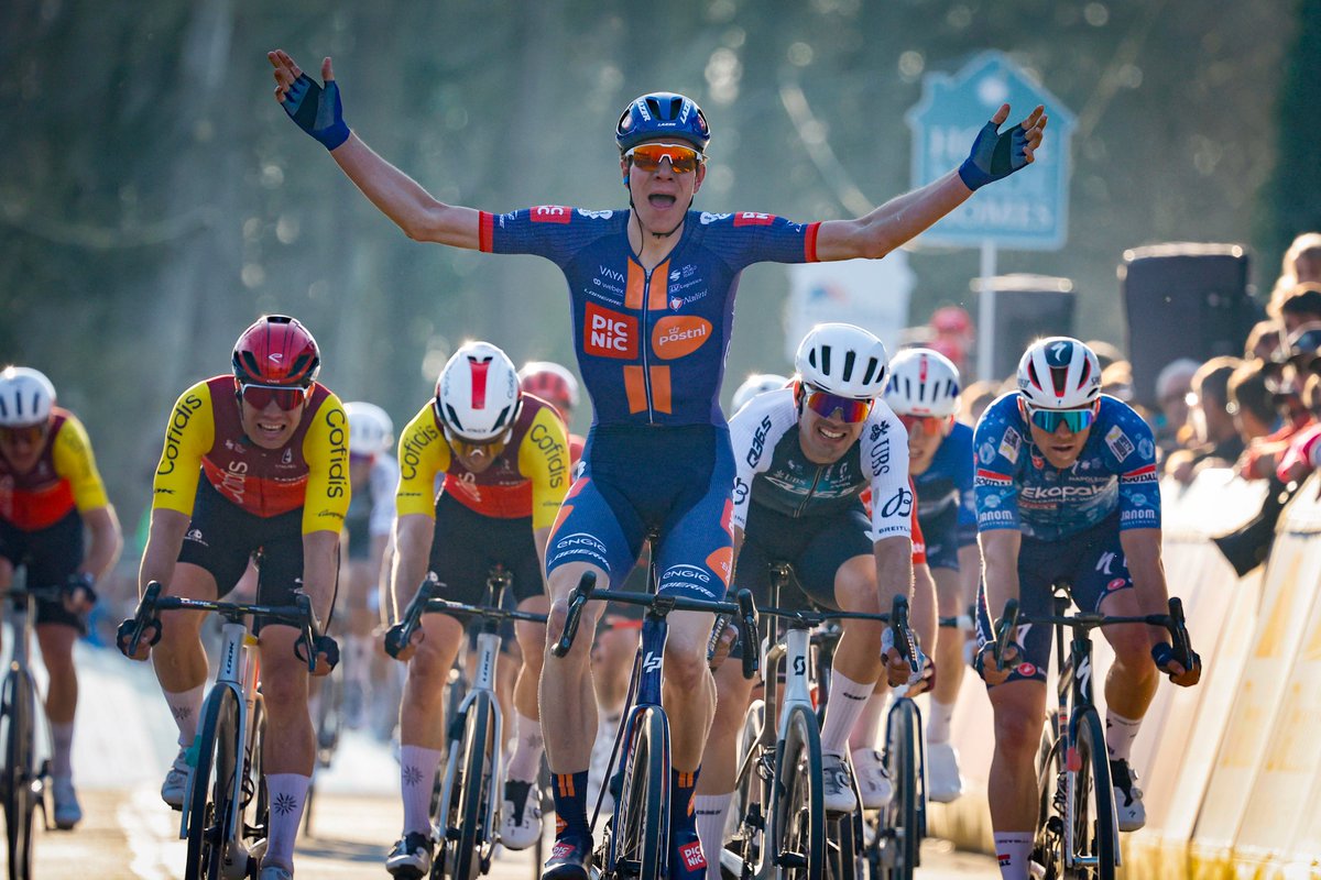 picnicpostnl's tweet photo. You can't keep a good man down, @nilseekhoff 🥳🥇
Geniet ervan, je verdient het! 🫶🏻
#KeepChallenging #NokereKoerse🇧🇪 https://t.co/FRjpyAA682