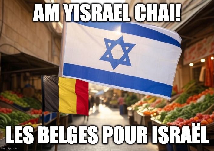 Des ‘Belges connus’ (mais quelle expression stupide!) ont lancé un mouvement en soutien de Gaza.
Je lance le mouvement des Belges très, moins, ou pas du tout connus en soutien à Israël, son peuple, son courage face à l’islamisme génocidaire.