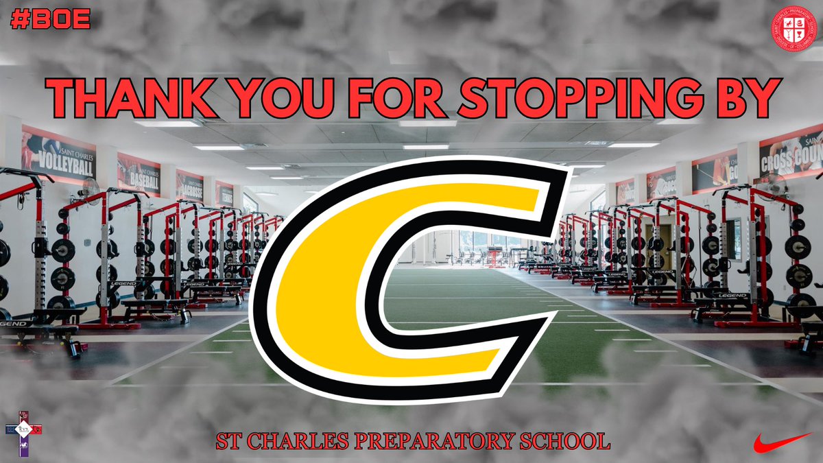 St Charles Football (@stcharlesfball) on Twitter photo Thank you <a href="/CentreFootball/">Centre College Football</a>
for stopping by to recruit our student-athletes.
#BoE | #ChooseStCharles Thank you <a href="/CentreFootball/">Centre College Football</a>
for stopping by to recruit our student-athletes.
#BoE | #ChooseStCharles