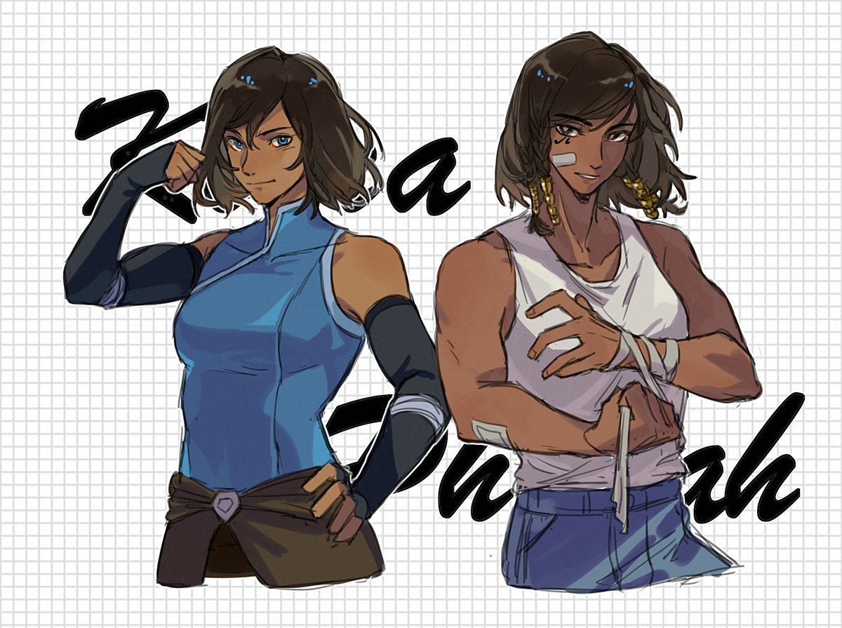 Moswoof's tweet photo. 女人就要壮壮滴💪🏽💪🏽
#Overwatch2 
#TheLegendOfKorra https://t.co/lAQXMCe9i6