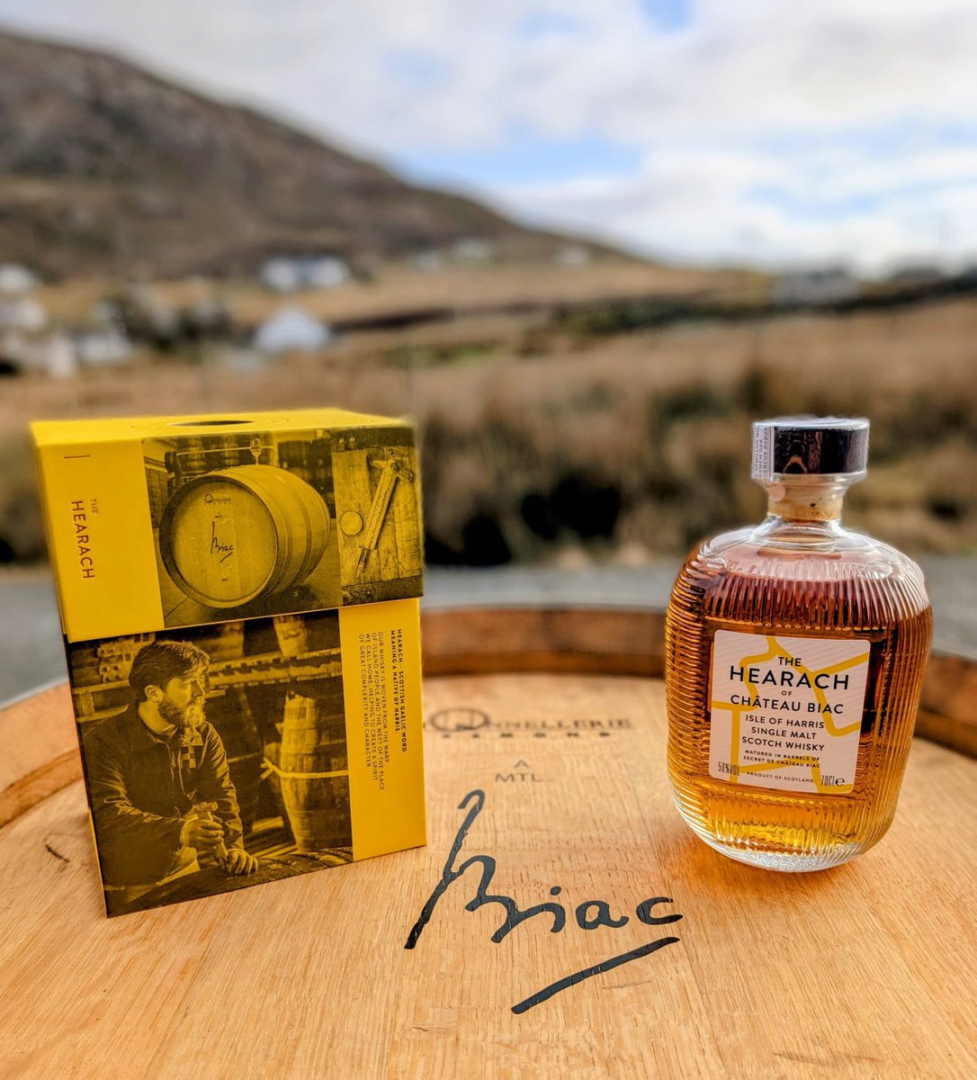 Last chance to enter the ballot to secure a bottle of The Hearach Of Château Biac. Draw takes place at 10am 20.03.2025. Also on sale here in Tarbert tomorrow while limited stocks last! 

harrisdistillery.com/biac