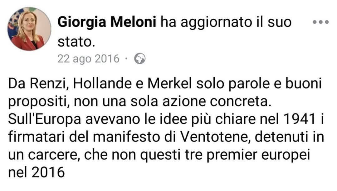 SalamidaFabio's tweet photo. Ribadisco: quando sai di essere votata da trogloditi e analfabeti funzionali puoi dire tutto e il contrario di tutto. https://t.co/vezMWV3VZ9