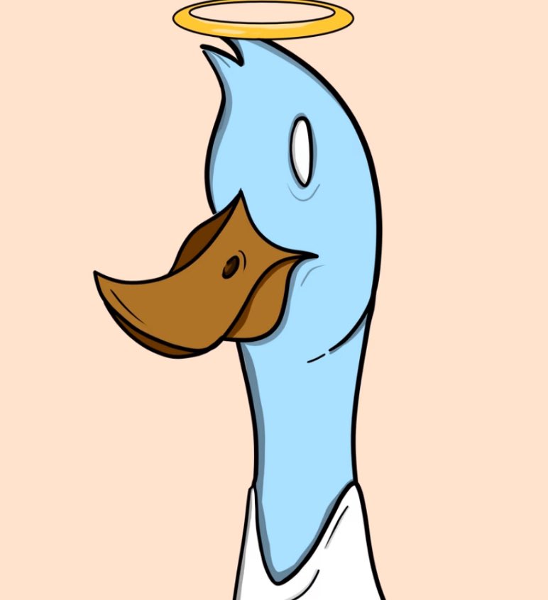 Angel Duck: Watching Over the Blockchain from the Skies 🦆🪽
#NFTArt #AngelDuck 
#NFT #NFTCommmunity #QuackArmy