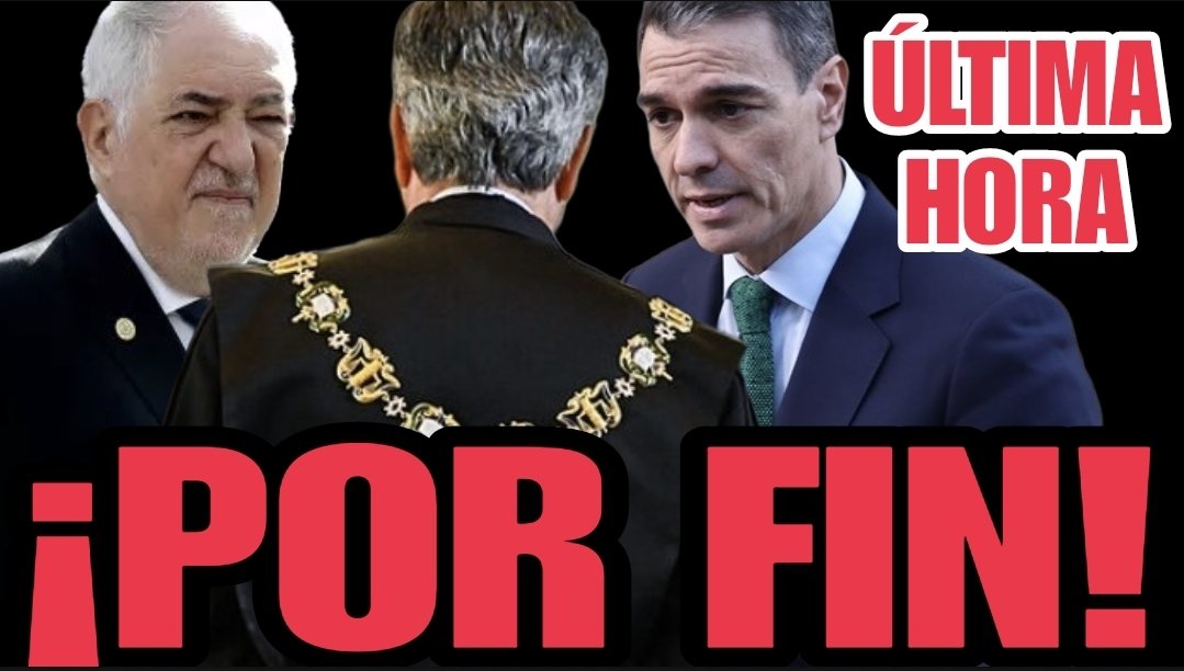 UACD_Youtube's tweet photo. COLOSAL MAZAZO JUDICIAL AL TC, A CONDE PUMPIDO Y A SÁNCHEZ.

DESPUÉS DE QUE EL TRIBUNAL SUPREMO DIJERA QUE LOS MIEMBROS DEL TRIBUNAL CONSTITUCIONAL ESTÁN SUJETOS A RESPONSABILIDAD PENAL POR PREVARICACIÓN, LA AUDIENCIA PROVINCIAL DE SEVILLA HA DICHO HOY QUE NO VA A CUMPLIR LA OMINOSA E ILEGAL SENTENCIA DEL TC SOBRE LOS ERE Y VA DENUNCIAR EL CASO AL TJUE.

¡POR FIN LOS JUECES SE PLANTAN ANTE EL TRIBUNAL DEL RÉGIMEN SANCHISTA!

Todo aquí:
https://t.co/5BQtyWFnmz