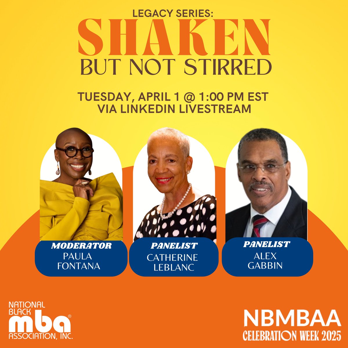 Join us for "Legacy Series: Shaken But Not Stirred"! 
In today's world, Black leaders face unique challenges, navigating a landscape filled with unfair treatment, biases, and microaggressions. Resilience isn't just a buzzword; it's a necessity.