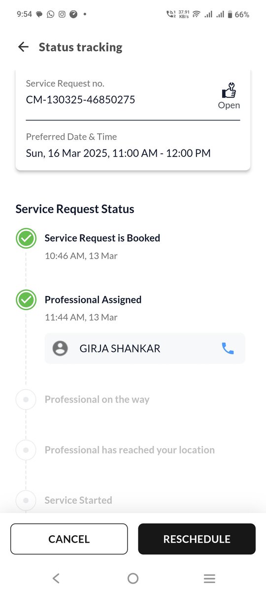 a4u_dj's tweet photo. @EurekaForbes Worst service https://t.co/sJrLJJTE2t