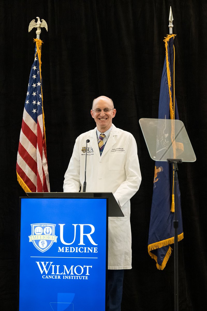 Wilmot Cancer Institute (@wilmotcancer) on Twitter photo “What a day for Rochester and our region!” says <a href="/DrJFriedberg/">Jonathan Friedberg</a> during today’s press event. (1/6) “What a day for Rochester and our region!” says <a href="/DrJFriedberg/">Jonathan Friedberg</a> during today’s press event. (1/6)