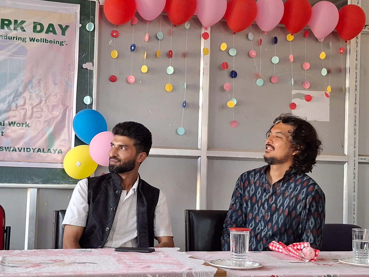 DeepshikhaCG1's tweet photo. Strengthening Intergenerational Solidarity for Enduring Wellbeing- Social Work Day celebration @Mssv_official @arghadeep69 https://t.co/pDqR9dN4Np