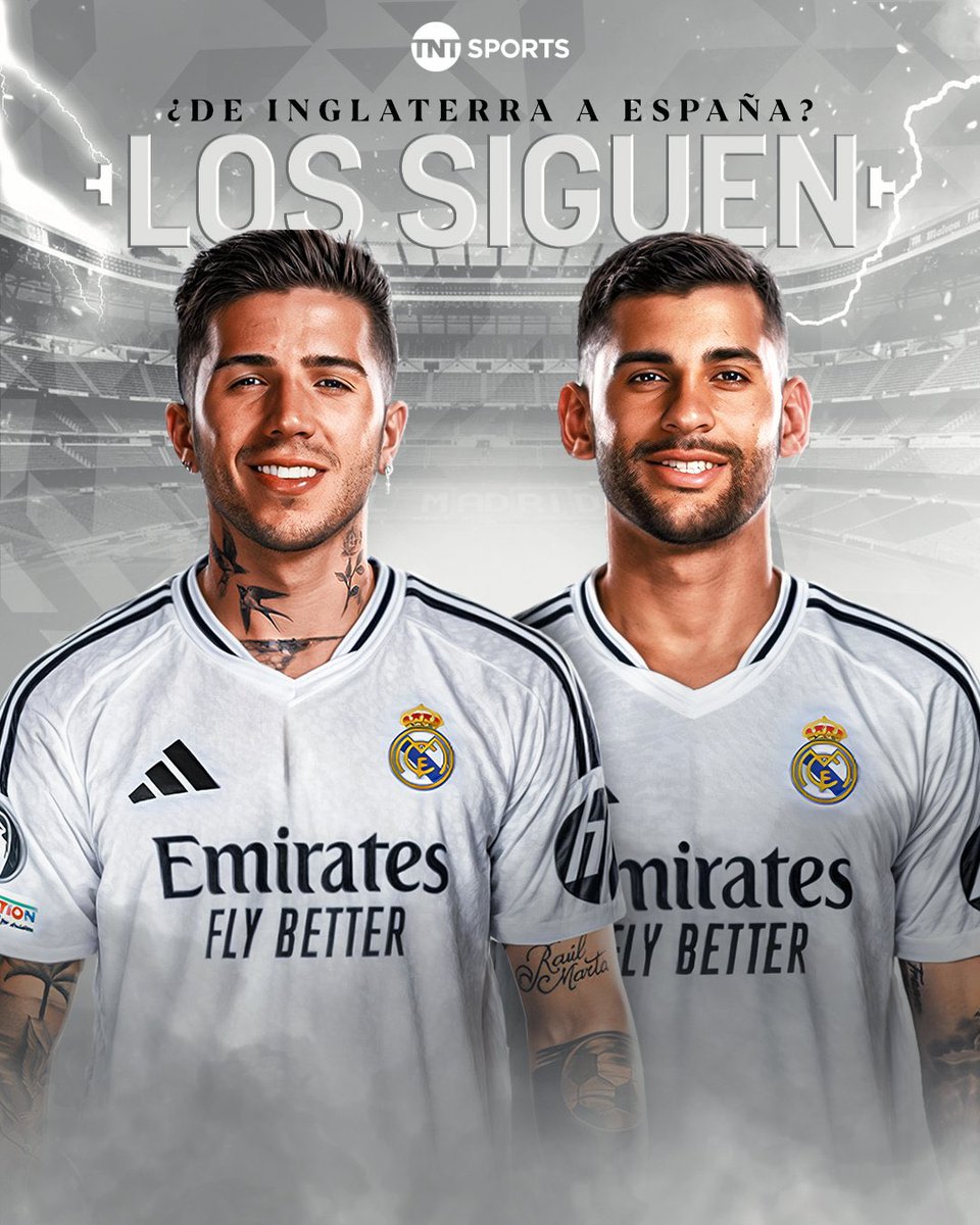 🤯🇦🇷 Real Madrid está interesado en ENZO FERNÁNDEZ Y CUTI ROMERO de cara al próximo mercado de pases.

Vía <a href="/TEAMtalk/">TEAMtalk</a> - <a href="/TNTSportsAR/">TNT Sports Argentina</a>.