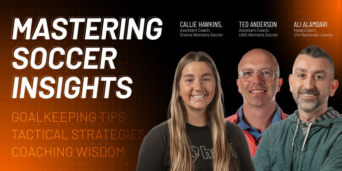 HudlSoccer's tweet photo. Want to use video to train your defense? Or level up your tactics through analysis? 📊
Our expert panel—bringing 60+ years of soccer coaching experience—will share insights to use Hudl for player &amp; team growth. 🚀
Don’t miss out! Sign up now 👉 https://t.co/OrN3AOTXSg https://t.co/oUepFnqSZD