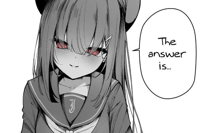 Her answer is in my fanbox :> 