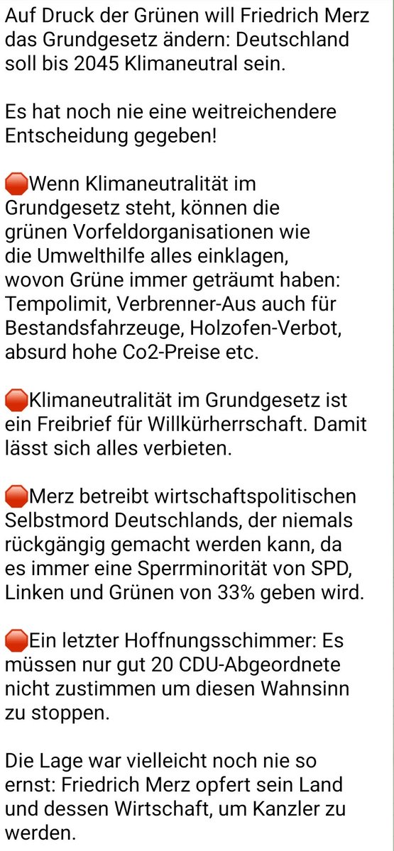 unbelehrbarrat's tweet image. #Merz 
#Klimaneutralität 
#Sonderschulden