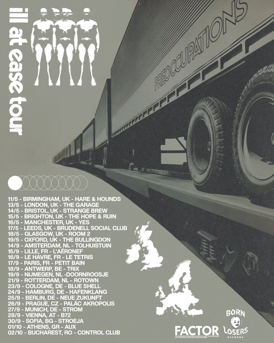 pre_occupations's tweet photo. BASTARDS IS NOW STREAMING EVERYWHERE
https://t.co/pKA5kp4SPp

See you soon, Europe. Tickets on sale Friday at 10am local. https://t.co/OWxiW06UvC