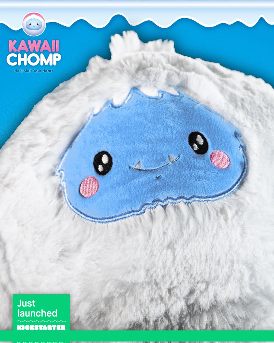 AbominableToys's tweet image. You can get the cutest Chomp plush ever on Kickstarter now! 💚
The Adorable Overload tier is sold out, but Pink Paradise 🩷 and other tiers are still available! Don't miss out!
kickstarter.com/projects/abomi…
