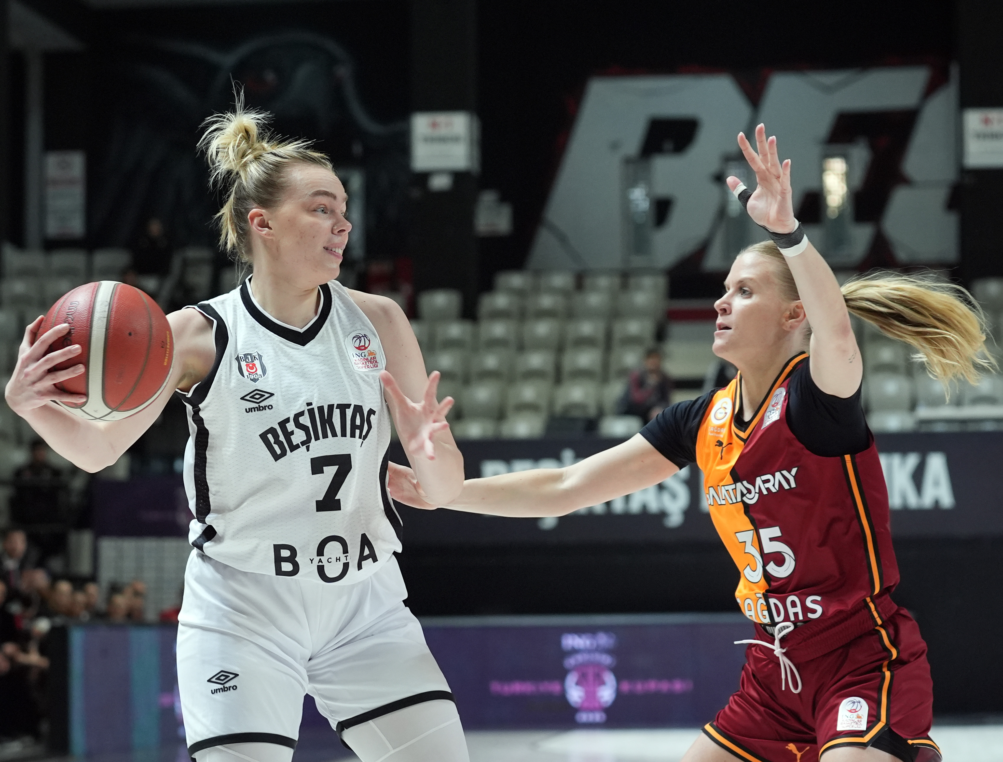 Sporx on X: "🏀ING Kadınlar Türkiye Kupası çeyrek finalinde Beşiktaş BOA,  sahasında Galatasaray Çağdaş Faktoring'i 81-67 mağlup etti ve Dörtlü  Final'e kaldı. https://t.co/vMGurkx0Wm" / X
