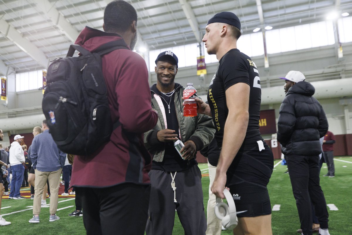 Minnesota Football (@gopherfootball) on Twitter photo A #pROWGophers appearance 👀
<a href="/T_Nubin27/">Tyler Nubin</a> pulled up to pROW Day! #RTB #SkiUMah #Gophers A #pROWGophers appearance 👀
<a href="/T_Nubin27/">Tyler Nubin</a> pulled up to pROW Day! #RTB #SkiUMah #Gophers