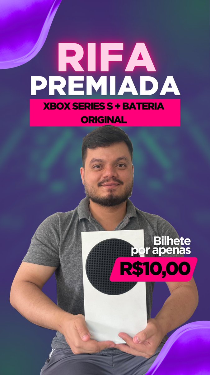 oramombitnautas's tweet image. Amigos, queria deixar aqui novamente o Link da minha rifa do Xbox Series S, cada número apenas 10 reais e envio por minha conta.

To fazendo pra melhorar meu setup de gravação e edição!

Mas também quem quiser me ajudar, pode comprar pelo meu link de afiliado Nuuvem, não paga…