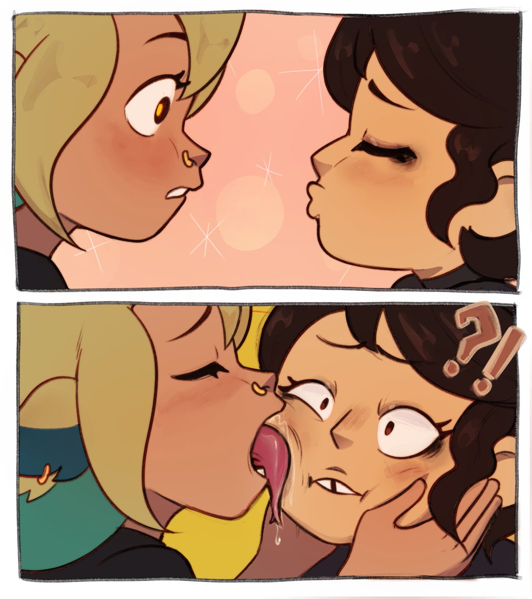 Veesha's first kiss ( ˘ ³˘)♥︎

(i live for more veesha content)

#theowlhouse