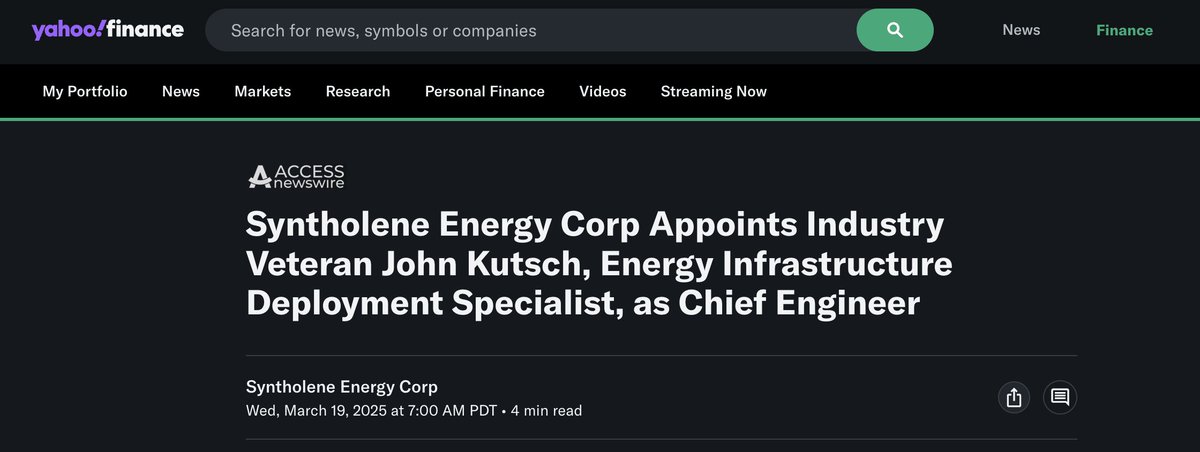 "Relative to designing a nuclear reactor, fuel synthesis process integration is actually not that complicated."

- John Kutsch