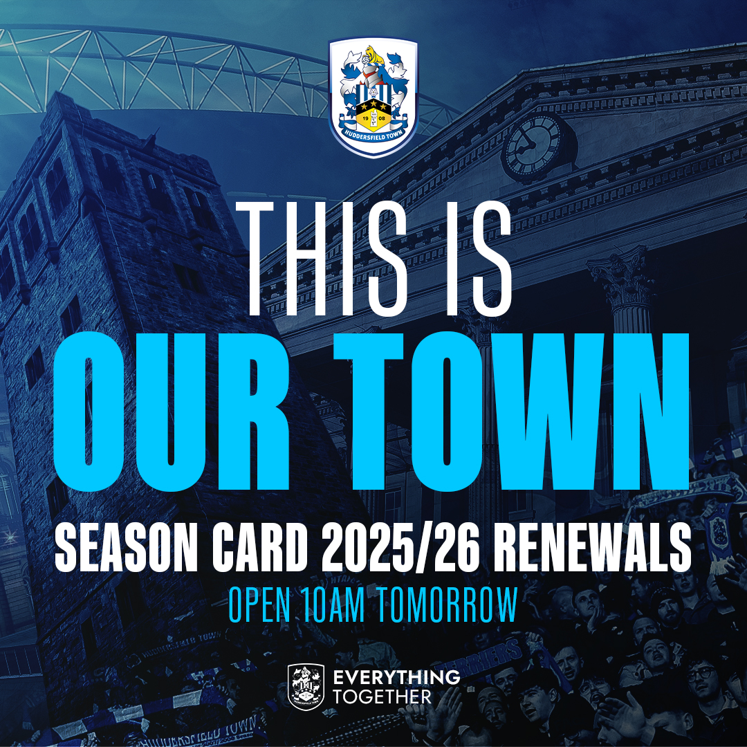 htafc's tweet photo. A town built on industry… tradition… endeavour 🏘️

From Castle Hill to the old mills ⛫

This town is steeped in history 🙌

Renew your Season Card and guarantee your seat for season 2025/26 from 10am tomorrow! 🎟️

#htafc https://t.co/jyEb0jfIj3