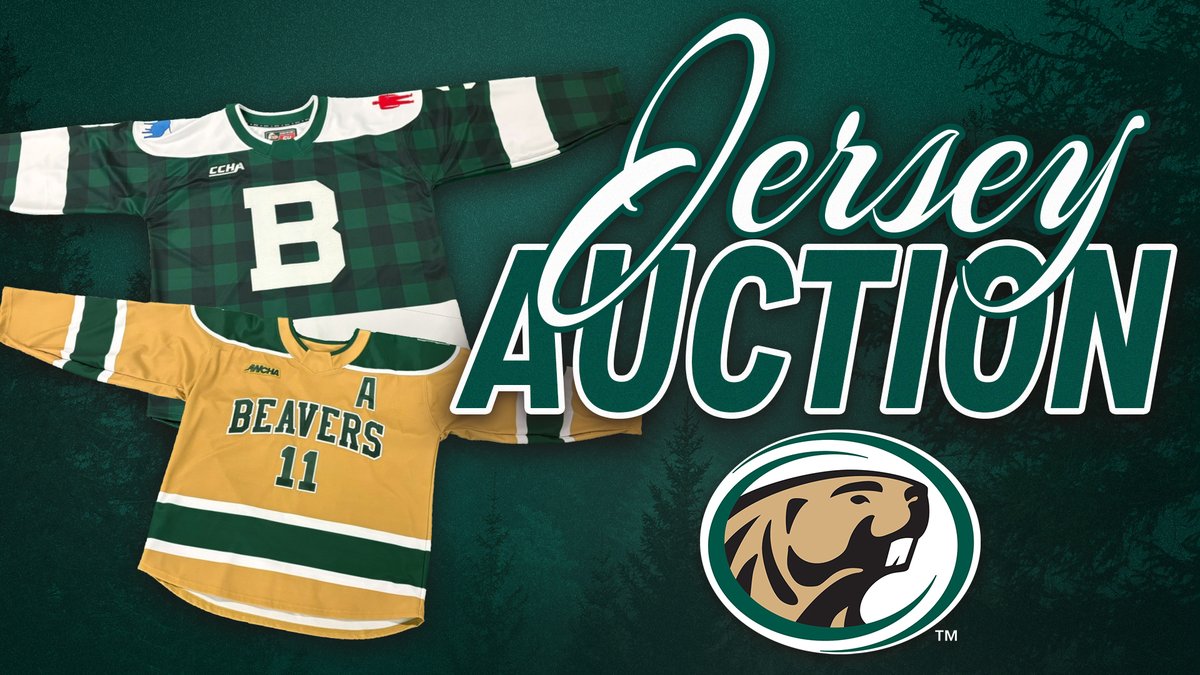#BeaverTerritory, our alternate jersey auction is now LIVE!!

Bid on select game-worn, Paul &amp; Babe green alternate jerseys from now until March 26!

Visit bsubeavers.com/auctions/ to bid now!!

#GoBeavers