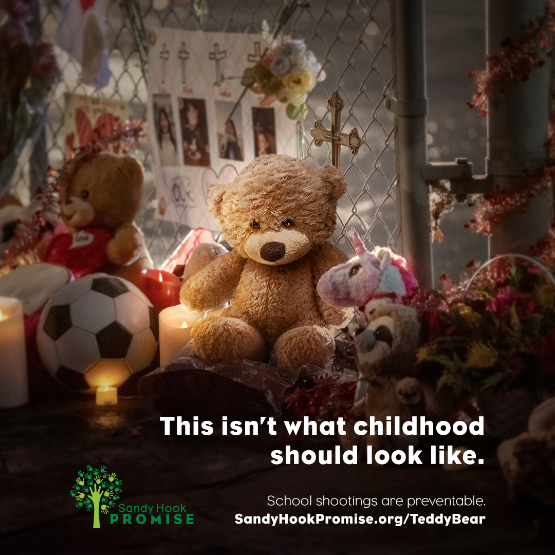A school shooting happens almost every day in America. This isn’t what childhood should look like. Watch and share the new PSA from <a href="/SandyHook/">Sandy Hook Promise</a> "A Teddy Bear's Dream" to help raise awareness and create change.

youtu.be/DDaBBn9HzfY?si…