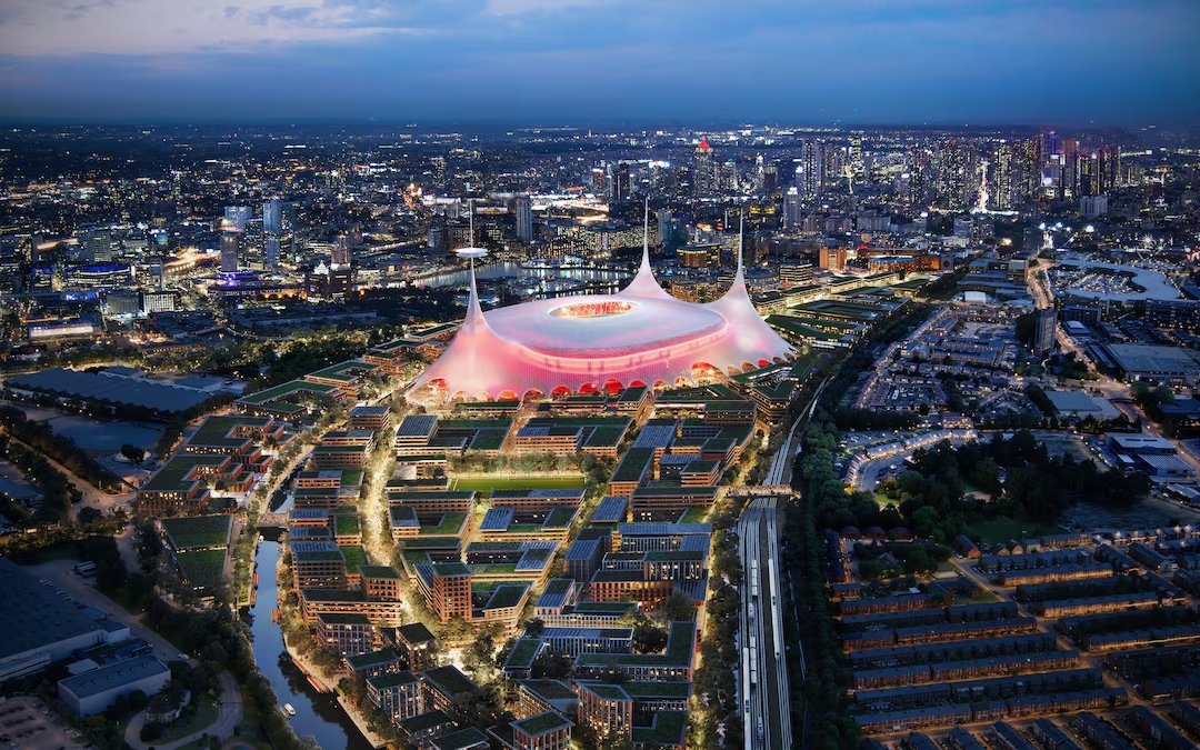Mercado_Ingles's tweet photo. Ahora que Manchester United anunció los planes de construir el estadio mas grande de todo Reino Unido, va un hilo explicando los detalles de este nuevo mega proyecto para el club y la Premier League: https://t.co/0E8YMWA4UW