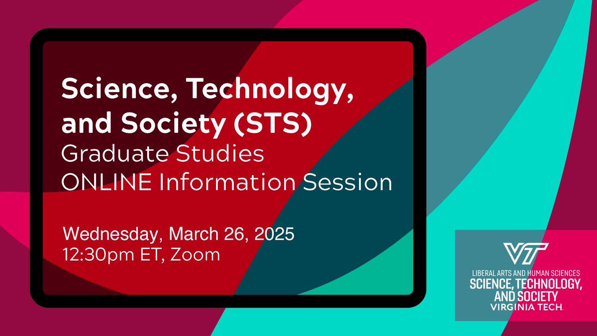 STS at Virginia Tech tweet media