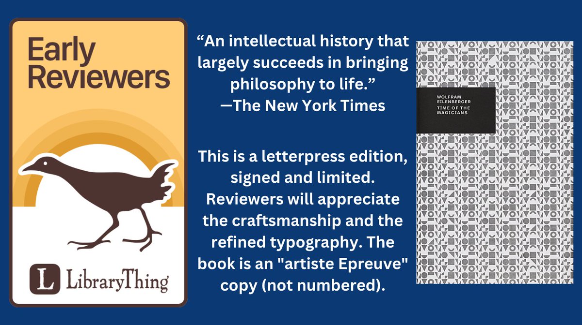 A portrait of four remarkable philosophers: Ludwig Wittgenstein, Ernst Cassirer, Walter Benjamin and Martin Heidegger.

Enter to win a copy of this limited Letterpress Edition of Wolfram Eilenberger's (<a href="/WEilenberger/">Wolfram Eilenberger</a>) "Time of the Magicians" from TOC Publishing