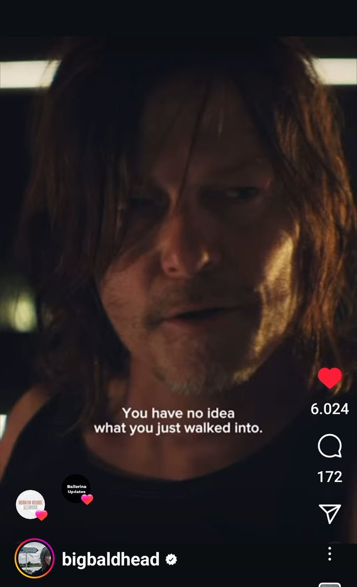 Reedusriders___'s tweet photo. @wwwbigbaldhead I can't wait to see you in #BallerinaMovie 😍😍🔥🔥🔥
©Lionsgate/BallerinaMovie/NormanReedus
#BallerinaMovie #NormanReedus https://t.co/RvJrrQ62by