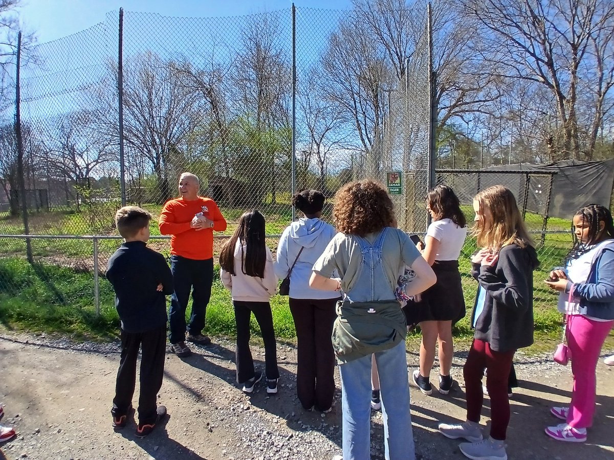 Ms.Waterman (She/Her) (@watermans_world) on Twitter photo What an amazing experience with 6th grade art students at the Tiger rescue. Did you know there are 4 cars from Tiger King here???
<a href="/SDGLifeonland/">sdg_lifeonland</a> <a href="/eastcarymiddle/">East Cary Magnet Middle School</a> <a href="/nc_rescue/">Carolina TigerRescue</a> What an amazing experience with 6th grade art students at the Tiger rescue. Did you know there are 4 cars from Tiger King here???
<a href="/SDGLifeonland/">sdg_lifeonland</a> <a href="/eastcarymiddle/">East Cary Magnet Middle School</a> <a href="/nc_rescue/">Carolina TigerRescue</a>