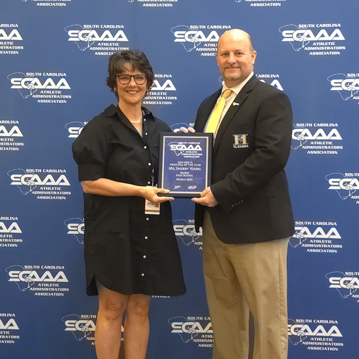 Congratulations to our 1A Classification Principal of the Year. 
<a href="/mcbeeathletics/">McBee High Athletics</a>