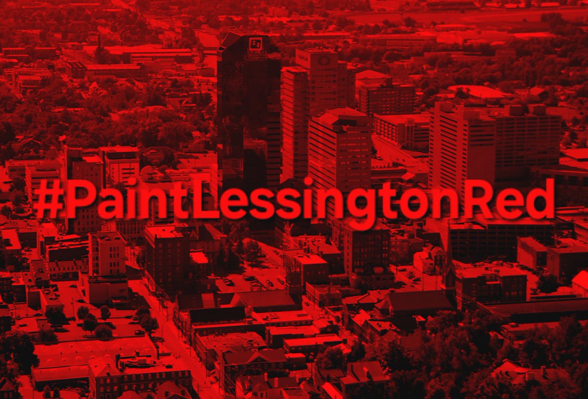 BringBrohmHome's tweet image. ...GOING TO BE ALL RED IN LESS THAN 24 HOURS FROM NOW.

#PaintLessingtonRed