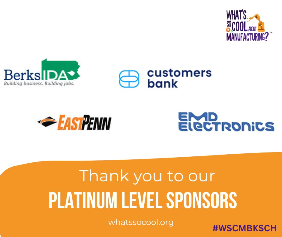 Join us in Thanking our PLATINUM LEVEL Sponsors.