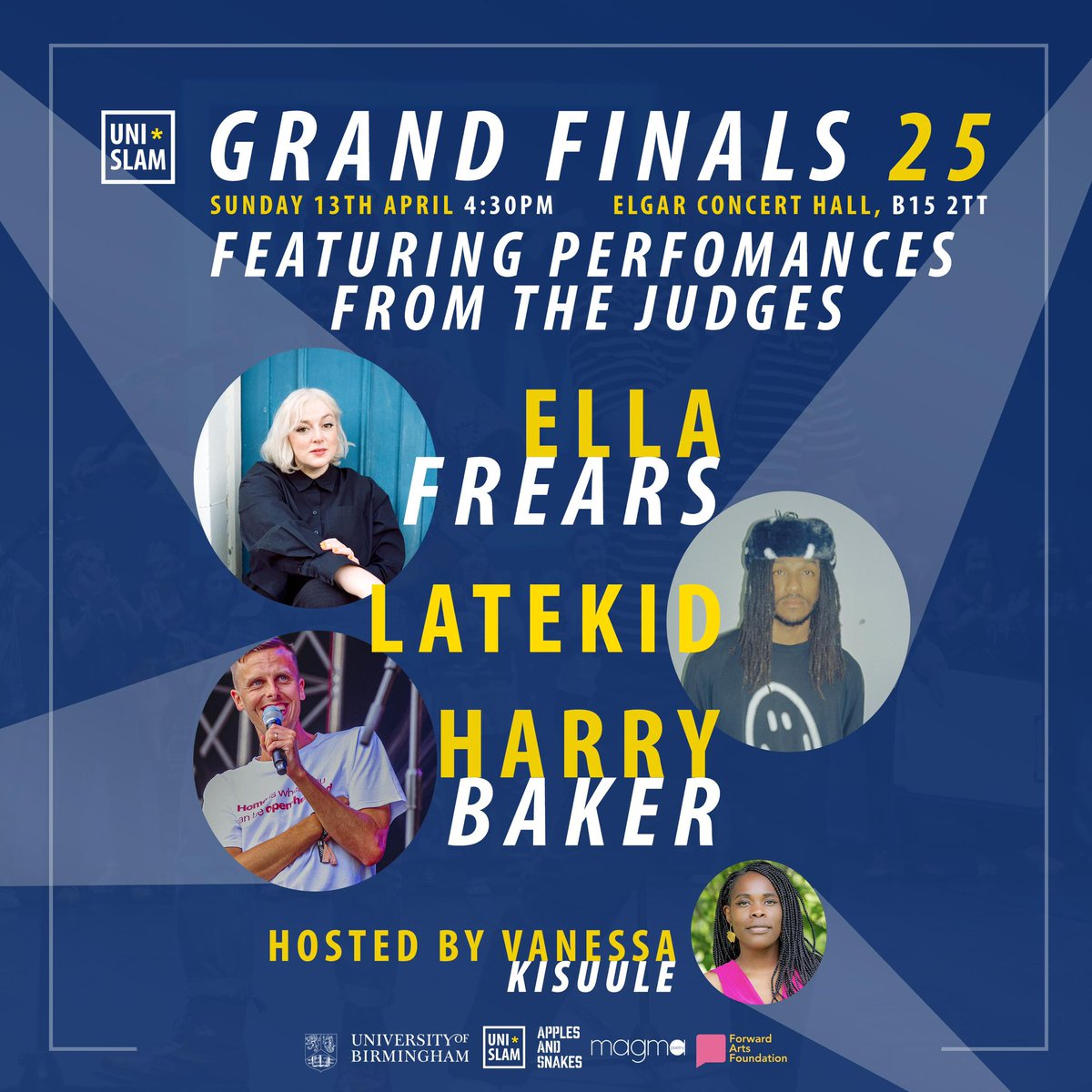 Get your tickets for this year’s UniSlam Grand Finals at <a href="/unibirmingham/">Uni of Birmingham</a> - look at this lineup 🔥 

buytickets.at/unislam/1625417
