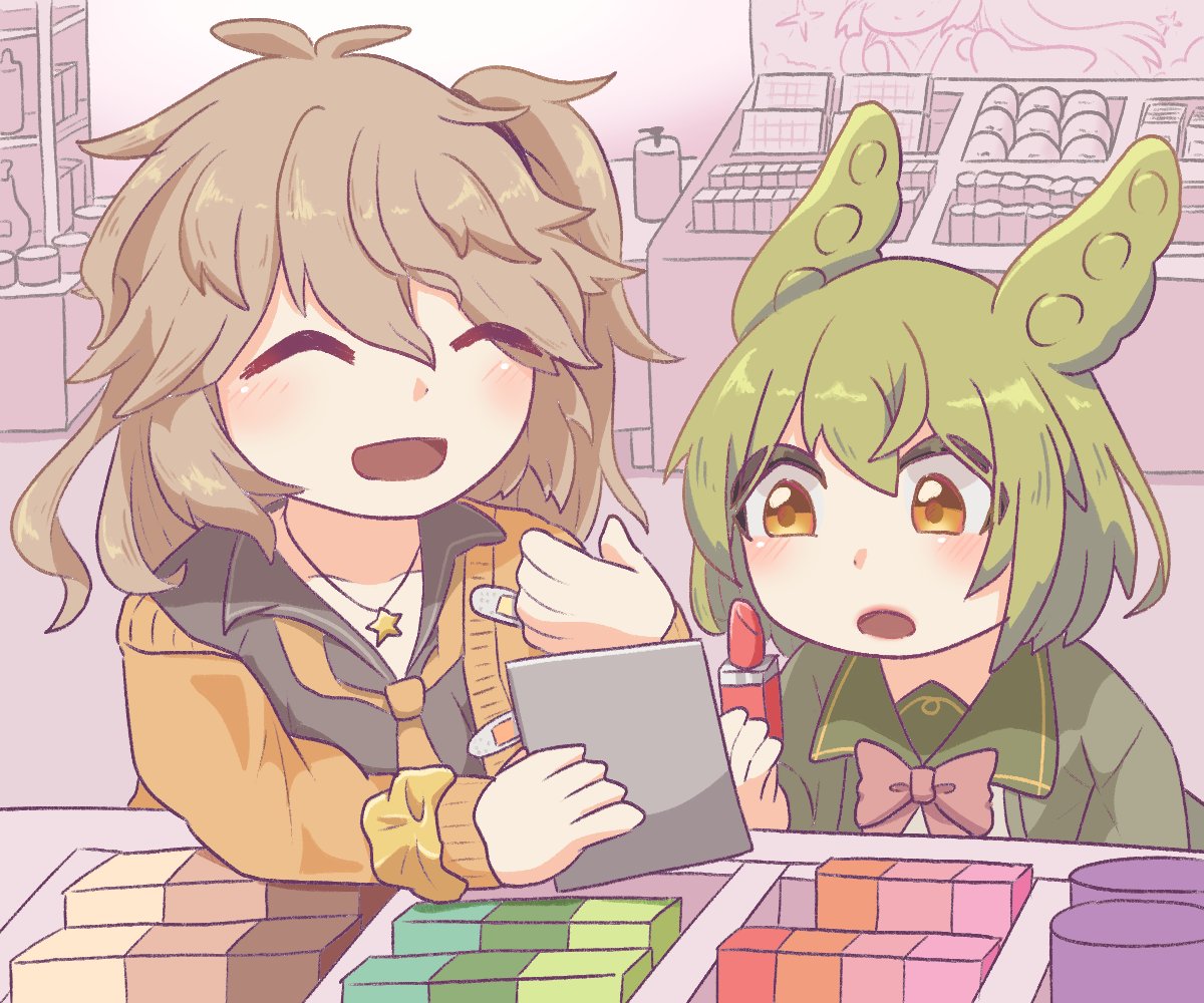 100日ずんだもん縛り🫛
43日目　可愛くなりたいずんだもんとつむぎ
#ずんだもん 
#春日部つむぎ