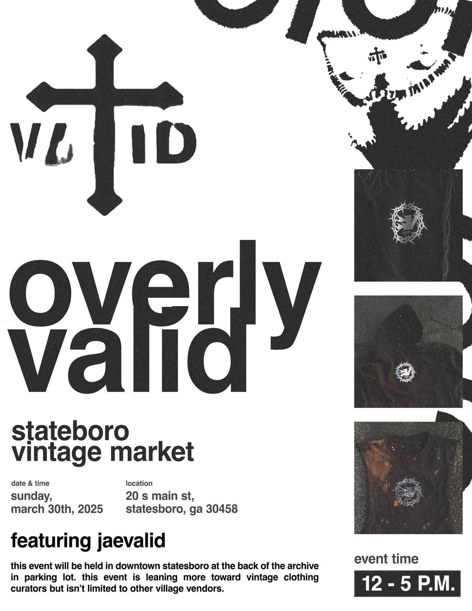 ShopJaeValid's tweet photo. PULL UP !!! #March30TH #OverlyValid https://t.co/9RzsNaWGsI