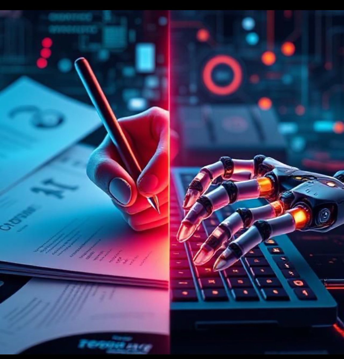 AI writes, we edit—are we still writers or just prompters? 🤖✍️

The irony of AI-generated content is real! - kasamshaikh.com/ai-generated-c…

What’s your take? 

#AI #dearazure #mvp