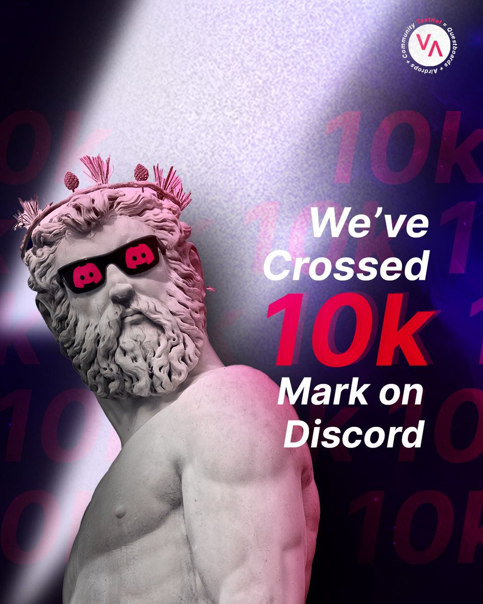 🔥 10,000 STRONG &amp; GROWING! 🔥

WE DID IT! 10,000 legends have joined the SyncVault Discord and we are just getting warmed up for a longer sprint 😏

This isn’t just another community. It’s THE place where superfans, creators, and artists collide,
where trends start, where