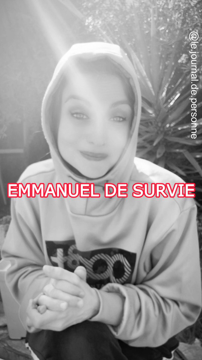LouPersonne1's tweet image. Emmanuel de survie
#kit #survie #France  #peur #mort #KitDeSurvie  #ManuelDeSurvie   #Russie
tiktok.com/@le.journal.de…
Le manuel d’Emmanuel n’est pas encore sorti. Il faut impérativement vous le procurer si vous voulez vous en sortir !!!
