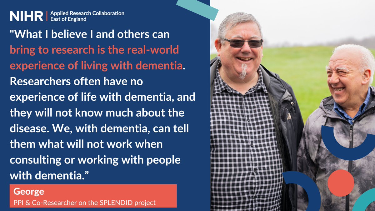 ARC_EoE's tweet photo. For #SocialPrescribingDay, the SPLENDID project team shares an update on how we’re ensuring #SocialPrescribing remains effective for people living with #dementia. Hear from those involved in the study, sharing their experiences to improve care.

Read here🔗https://t.co/noV9tyqIFO https://t.co/6weeITVEsB