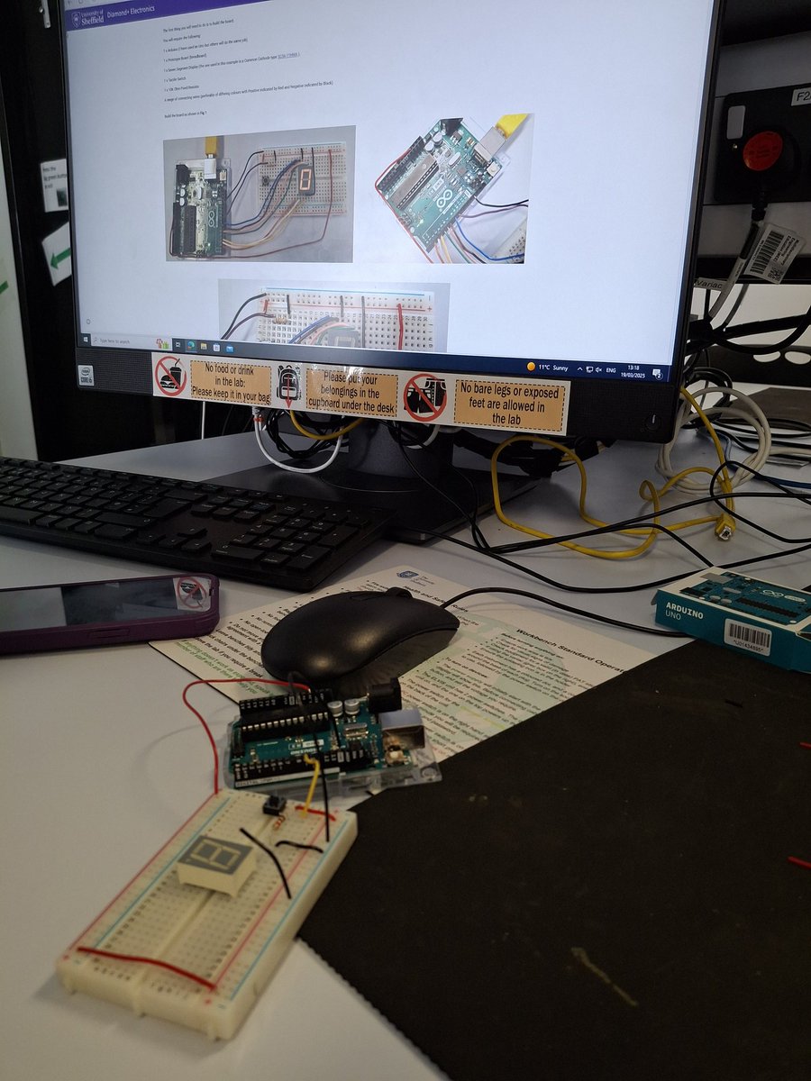 ElectronicsJon's tweet image. More excellent progress made in todays #DiamondWednesdayTUOS #Diamondplus session. Students are starting to get to grips with neat and accurate circuit building which helps with fault finding. 

Follow on Instagram for more updates @electronicsjon

@sheffielduni