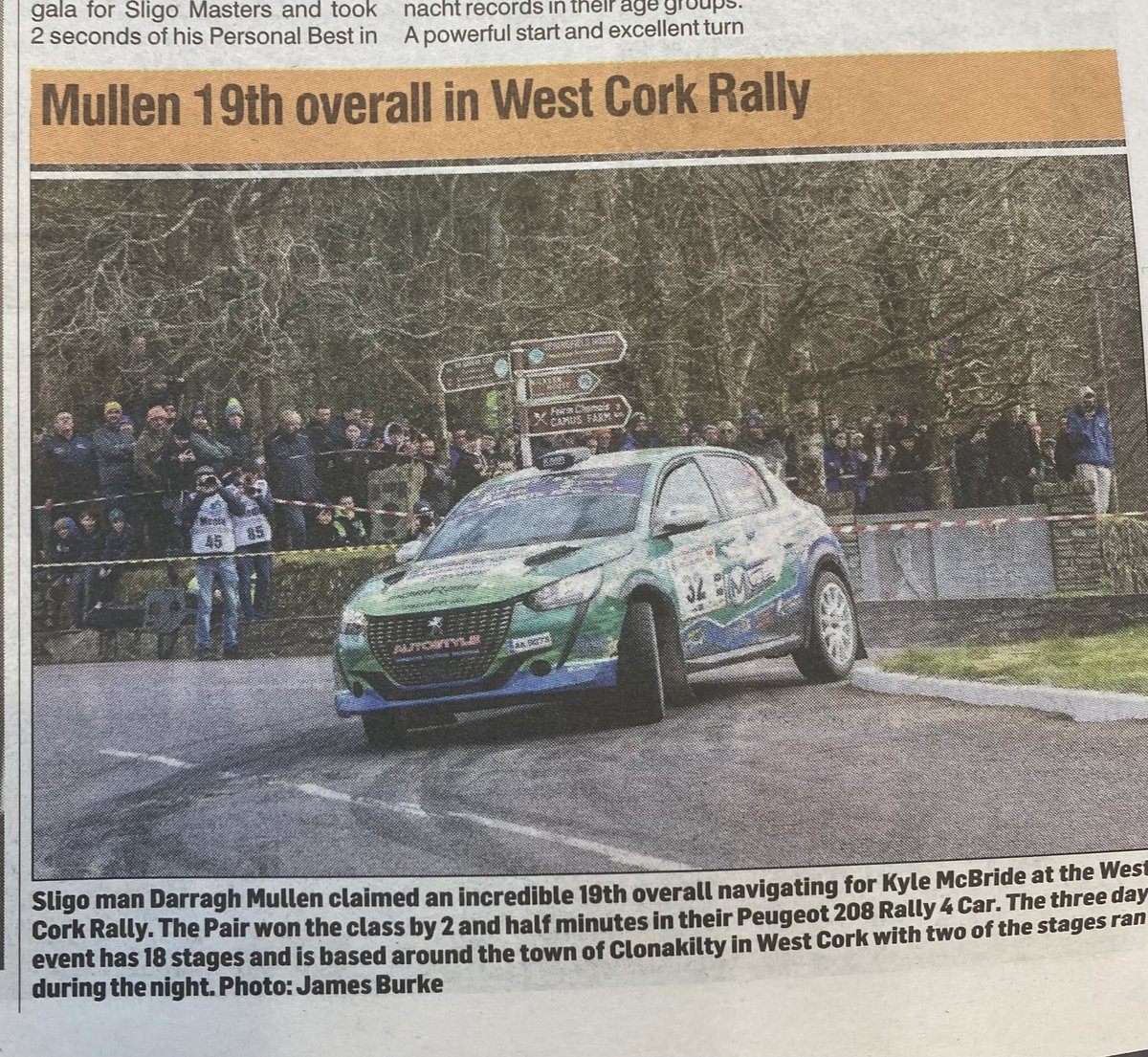 James Burke (@jamesburke01) on Twitter photo One of my Images from the <a href="/IrishTarmacTROA/">Irish Tarmac C'ship</a> <a href="/westcorkrally/">West Cork Rally</a> <a href="/ClonakiltyPark/">Clonakilty Park Hotel</a> <a href="/ClonakiltyBP/">Clonakilty Food Co</a> rally in this week’s <a href="/SligoChampion/">The Sligo Champion</a>, With Darragh Mullen and <a href="/KyleMcBride07/">Kyle McBride_Rallying</a> #rally #napaautoparts #ireland #cork <a href="/rally_ie/">rally.ie</a> One of my Images from the <a href="/IrishTarmacTROA/">Irish Tarmac C'ship</a> <a href="/westcorkrally/">West Cork Rally</a> <a href="/ClonakiltyPark/">Clonakilty Park Hotel</a> <a href="/ClonakiltyBP/">Clonakilty Food Co</a> rally in this week’s <a href="/SligoChampion/">The Sligo Champion</a>, With Darragh Mullen and <a href="/KyleMcBride07/">Kyle McBride_Rallying</a> #rally #napaautoparts #ireland #cork <a href="/rally_ie/">rally.ie</a>